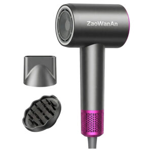 ZaoWanAn Hair Dryer, Styling Expert, 100 Million Negative Ions, Ultra-Low Noise Operation, Model ZAW-HD-571205