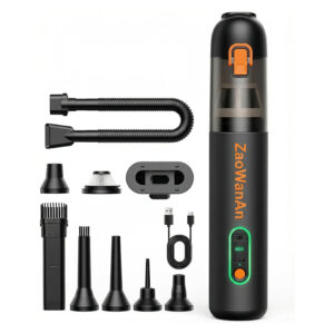 ZaoWanAn Handheld Vacuum Cleaner, Effortlessly Clean Your Home, 25,000Pa Strong Suction Power, Model ZAW-HVC-572684